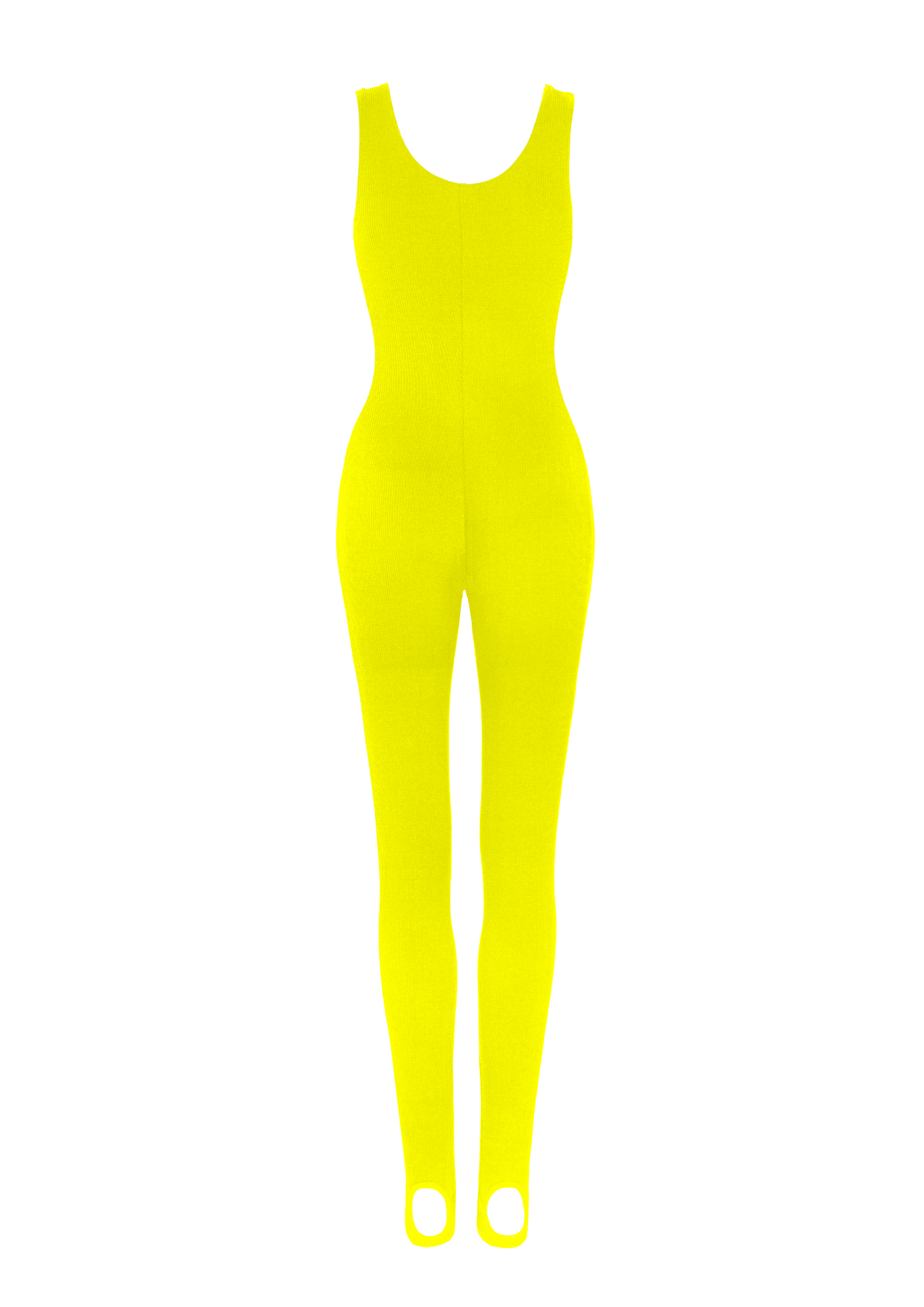 Jumpsuite Facture Neon Yellow