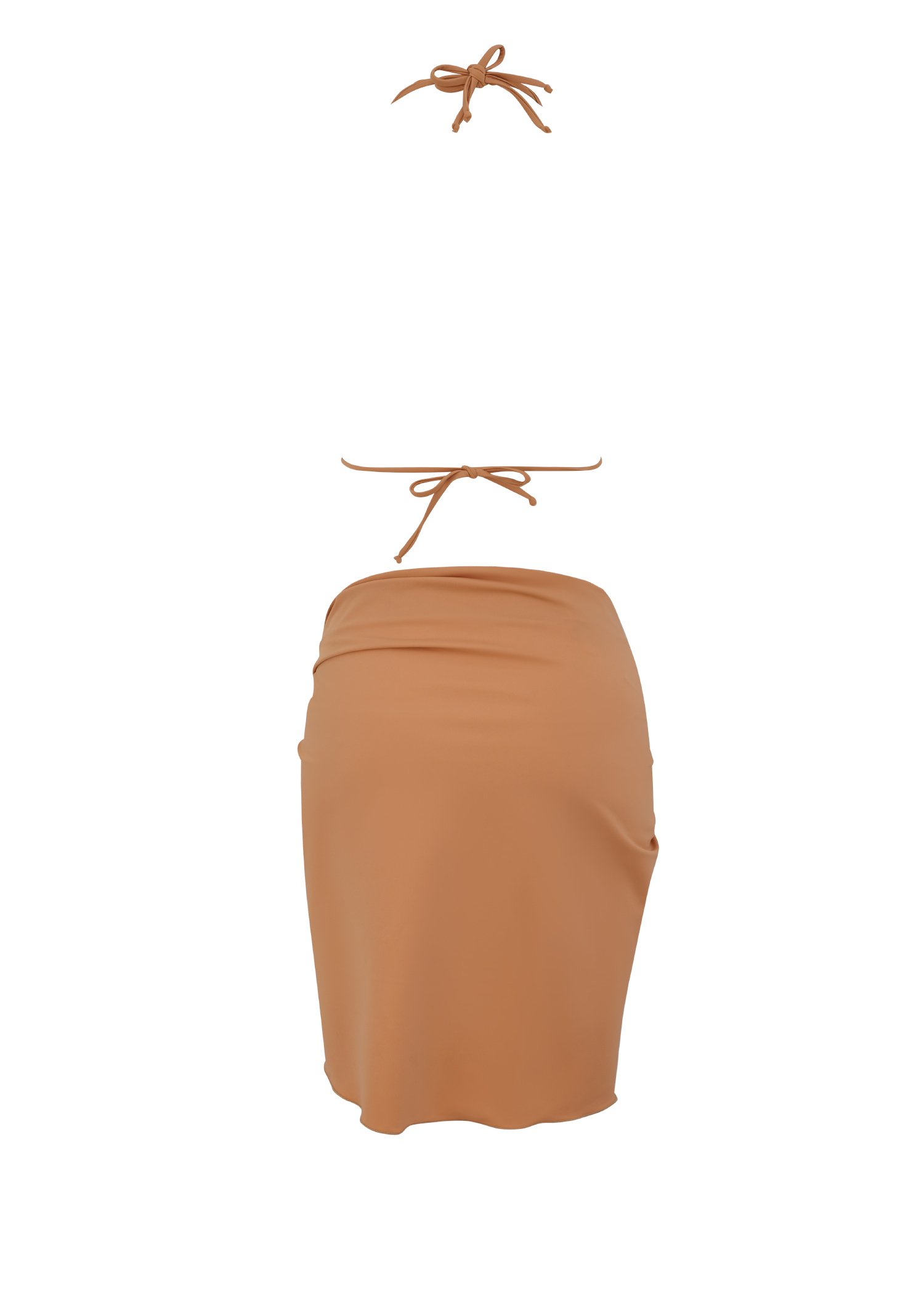Brooke mini wrap skirt