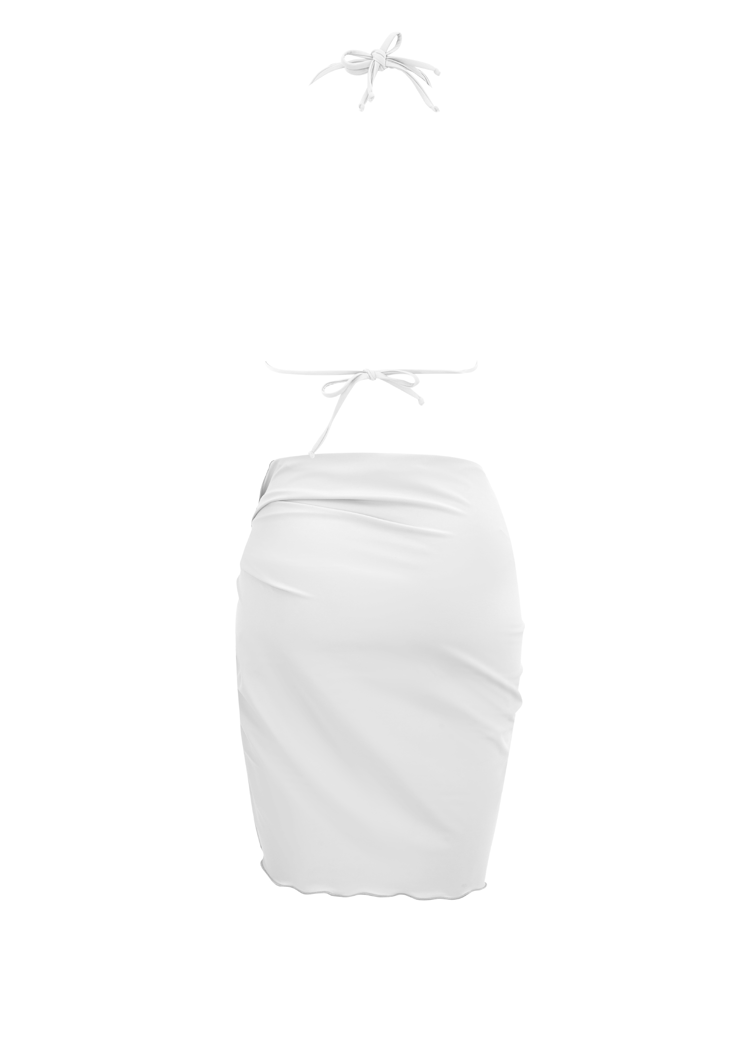 Brooke mini wrap skirt